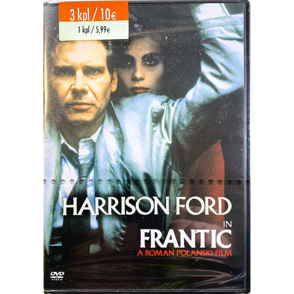 DVD - Elokuva DVD Frantic  kansi EX levy EX Käytetty DVD