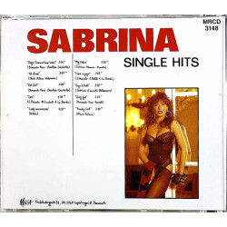 Sabrina CD Single hits  kansi EX levy EX Käytetty CD