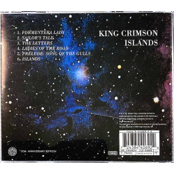 King Crimson CD Island  kansi EX levy EX Käytetty CD