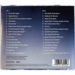 Europe CD Rock the night 2CD  kansi EX levy EX Käytetty CD