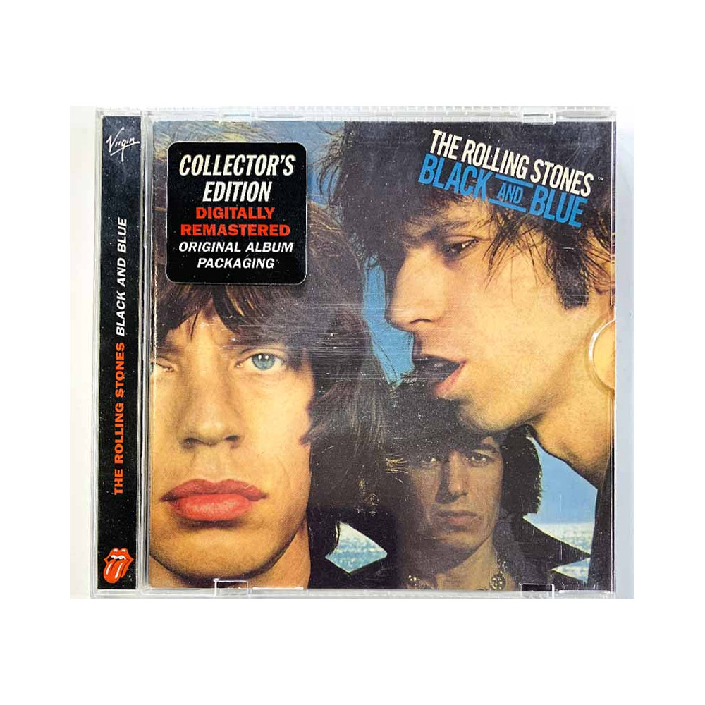 Rolling Stones CD Black And Blue  kansi EX levy EX Käytetty CD