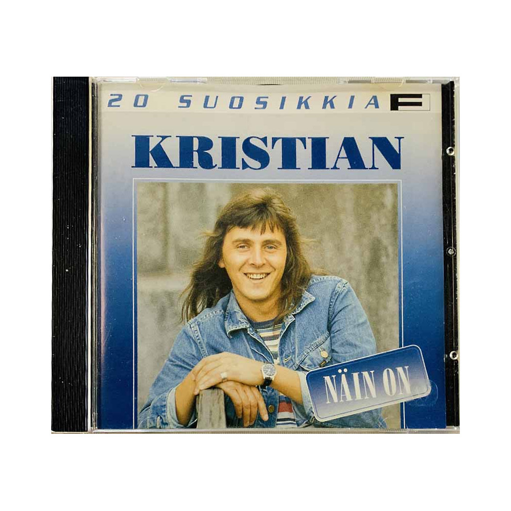 Kristian CD 20 Suosikkia - Näin on  kansi EX levy VG+ Käytetty CD