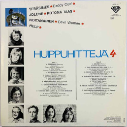 Kari Kuuva, Vicky, Anna Babitzin, Kirka 1977 DELP 11 Huippuhittejä 4 Begagnat LP