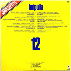 Danny & Armi, Katri Helena, Kari Tapio LP Huipulla 12 Eurovisio Special 1977  kansi EX- levy EX Käytetty LP