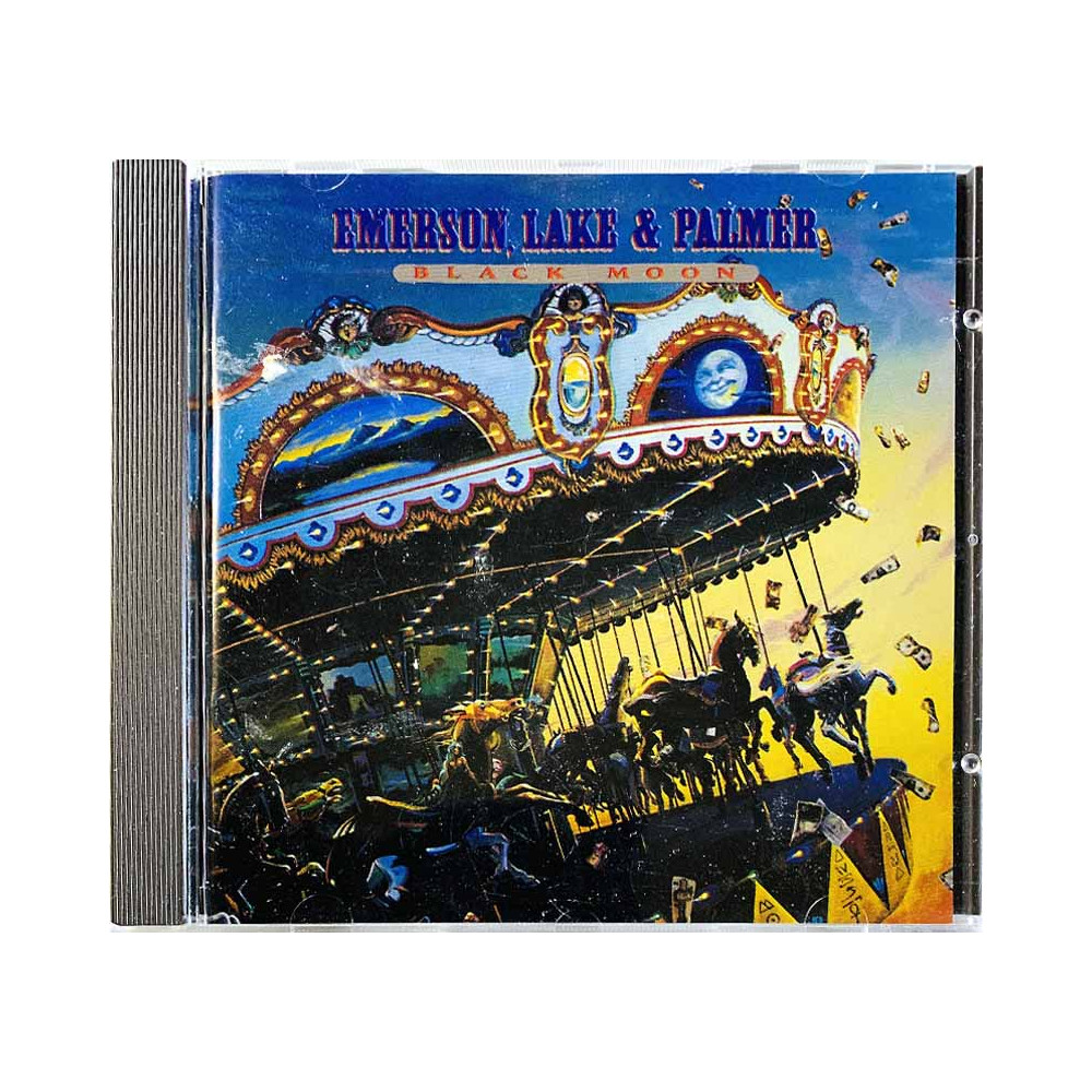 Emerson, Lake & Palmer Käytetty CD Black Moon kansivihko EX- CD:n kunto EX Käytetty CD