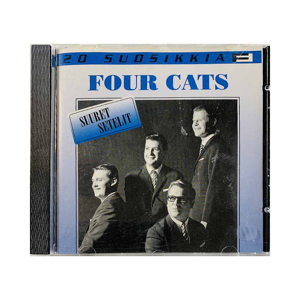 Four Cats Käytetty CD 20 Suosikkia - Suuret setelit kansivihko EX- CD:n kunto VG+ Käytetty CD