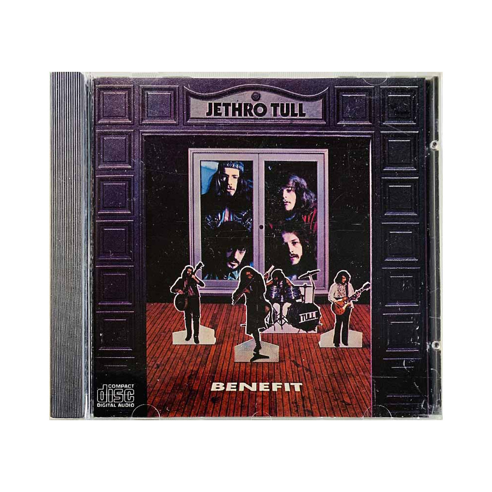Jethro Tull Käytetty CD Benefit kansivihko EX- CD:n kunto EX Käytetty CD