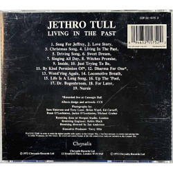 Jethro Tull Käytetty CD Living in the Past kansivihko EX- CD:n kunto EX Käytetty CD