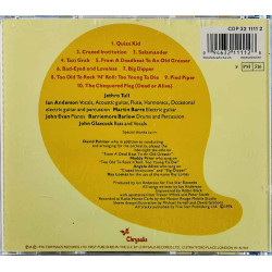 Jethro Tull Käytetty CD Too Old to Rock'n'Roll: Too Young to Die kansivihko EX- CD:n kunto EX Käytetty CD