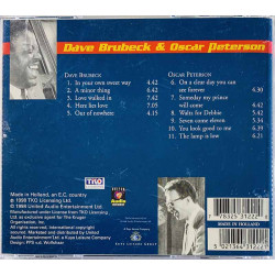 Peterson Oscar & Brubeck Dave Käytetty CD members edition kansivihko EX- CD:n kunto EX Käytetty CD