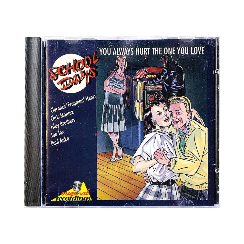 Ko Ko Taylor, Monotones, Dale Hawkins Käytetty CD School Days - You always hurt one you love kansivihko EX- CD:n kunto EX Käytet