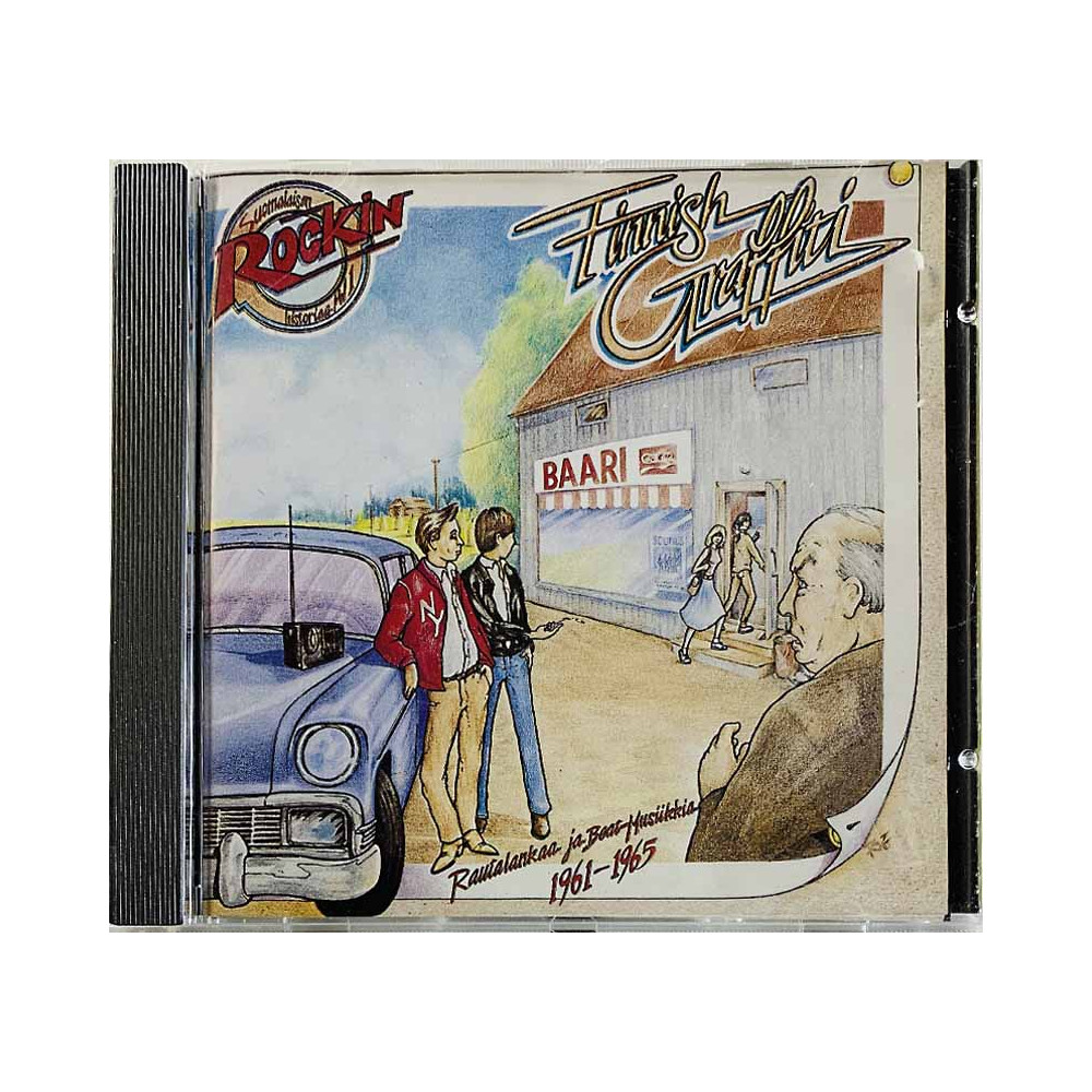 Various Artists Käytetty CD Finnish Graffiti 1961-1965 rautalanka ja beat kansivihko EX- CD:n kunto EX Käytetty CD