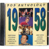 Kingston Trio, Elegants, Sandy Posey Käytetty CD Pop anthology 1958 kansivihko EX CD:n kunto EX Käytetty CD