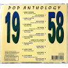 Kingston Trio, Elegants, Sandy Posey Käytetty CD Pop anthology 1958 kansivihko EX CD:n kunto EX Käytetty CD