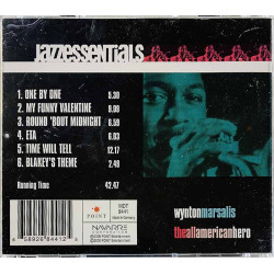 Marsalis Wynton Käytetty CD The All American Hero kansivihko EX CD:n kunto EX Käytetty CD