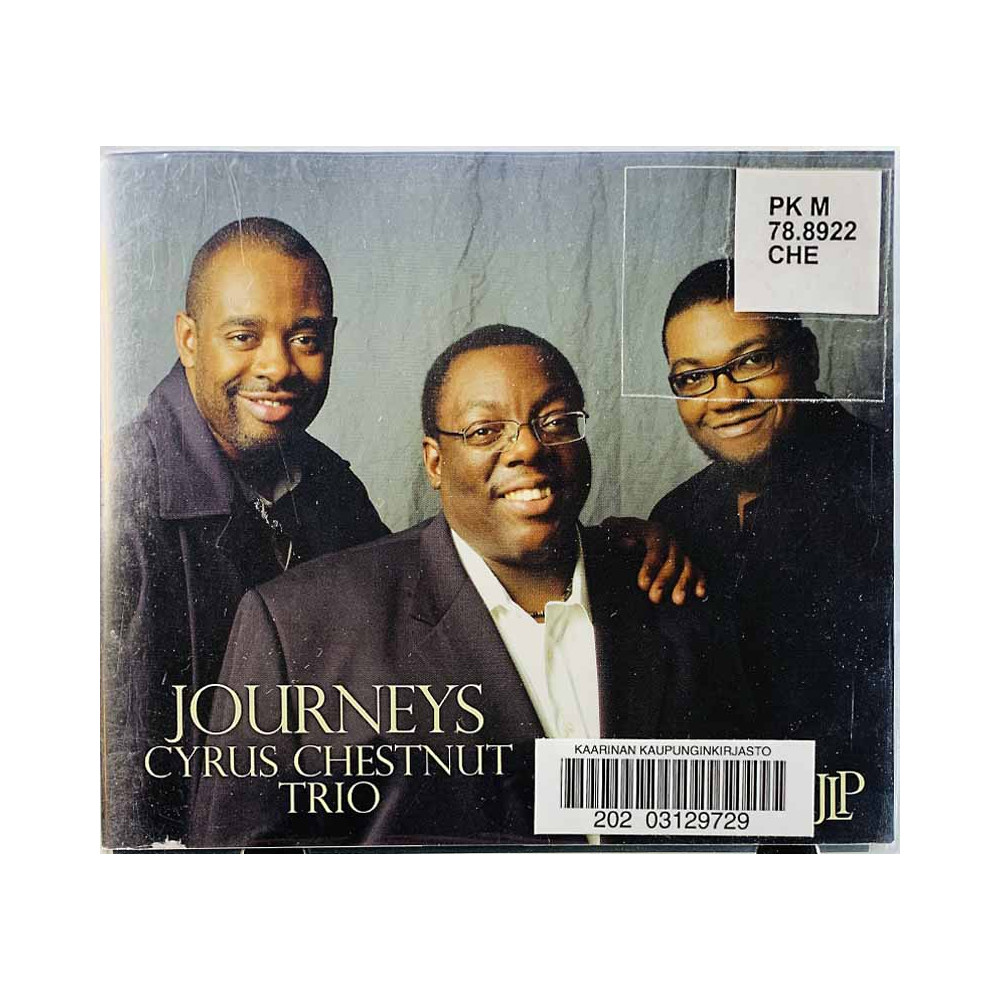 Cyrus Chestnut Trio 2010 JLP 1001011 Journeys CD Begagnat