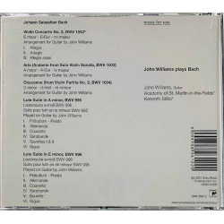 Williams John 2001 SMK 89612 John Williams plays Bach CD Begagnat