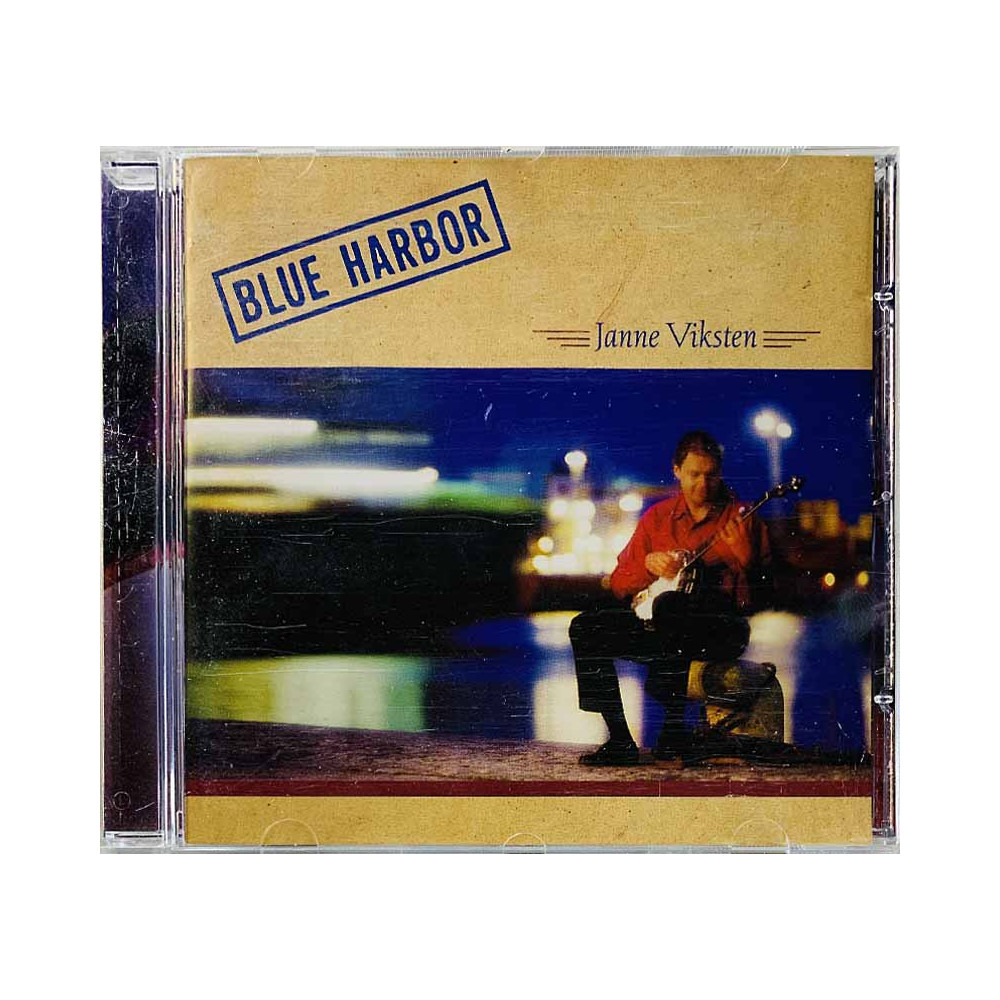 Viksten Janne Käytetty CD Blue Harbor kansivihko EX- CD:n kunto VG+ Käytetty CD