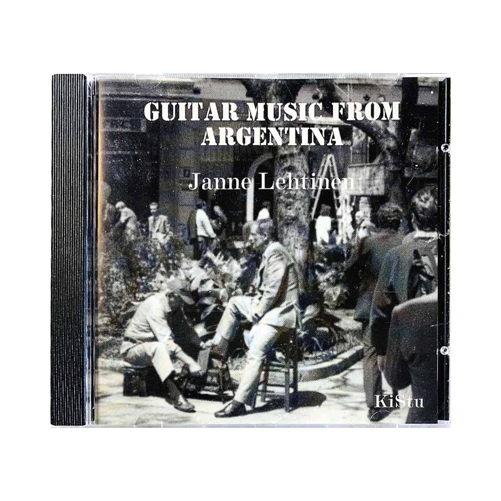 Lehtinen Janne Käytetty CD Guitar music from Argentina kansivihko EX- CD:n kunto EX Käytetty CD