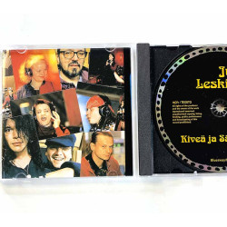 Leskinen Juice Käytetty CD Kiveä ja sämpylää kansivihko EX- CD:n kunto VG+ Käytetty CD