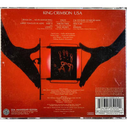 King Crimson Käytetty CD USA kansivihko EX- CD:n kunto EX Käytetty CD