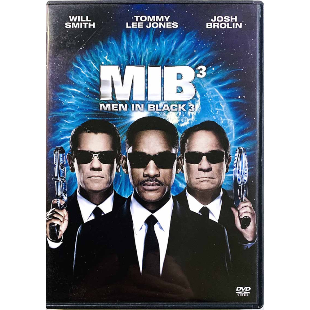 DVD - Elokuva Käytetty DVD MIB 3 Men in black 3  kansi EX levy EX Käytetty DVD