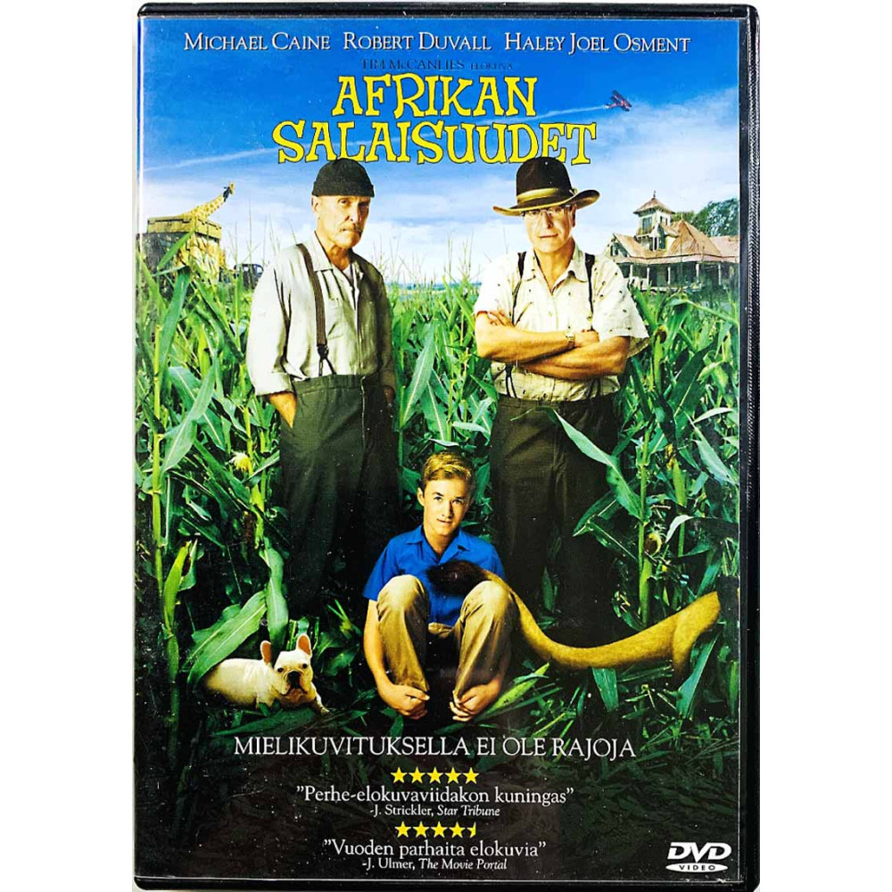 DVD - Elokuva Käytetty DVD Afrikan salaisuudet  kansi EX levy EX Käytetty DVD