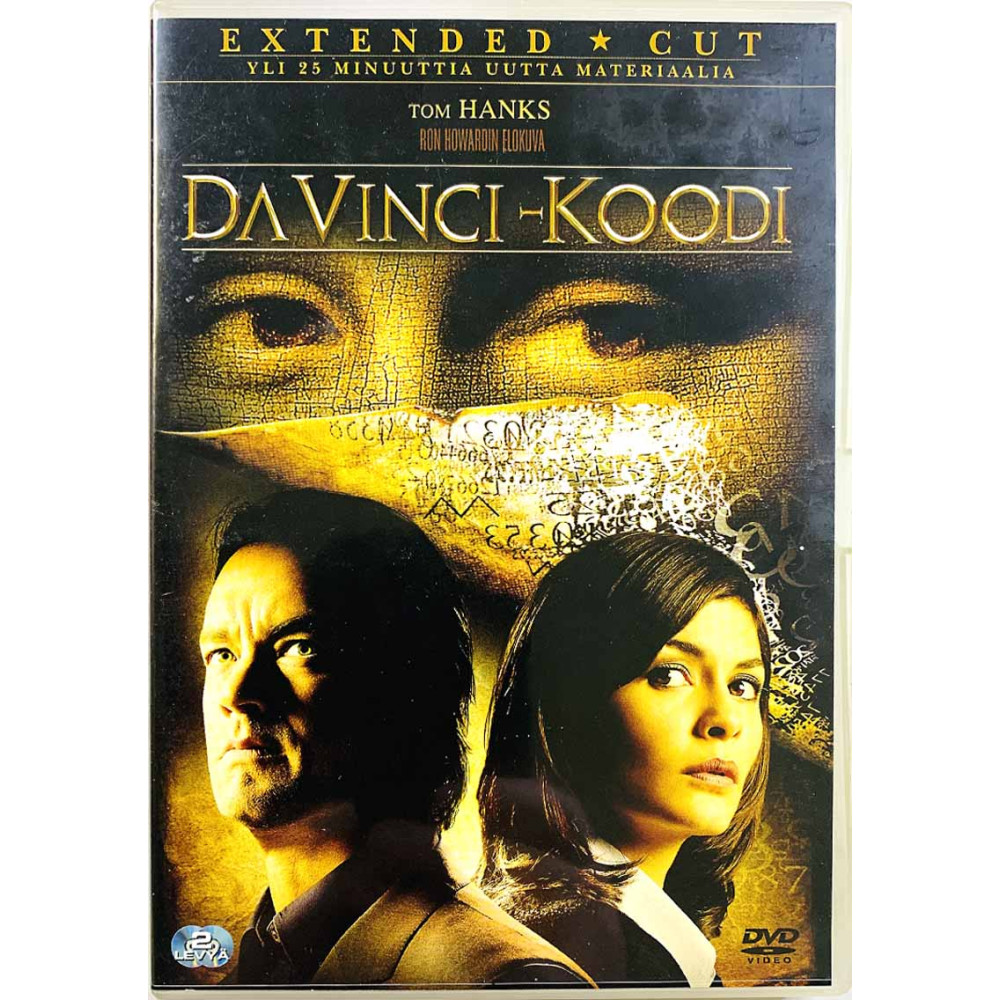 DVD - Elokuva 2006  Da Vinci-koodi 2DVD DVD Begagnat