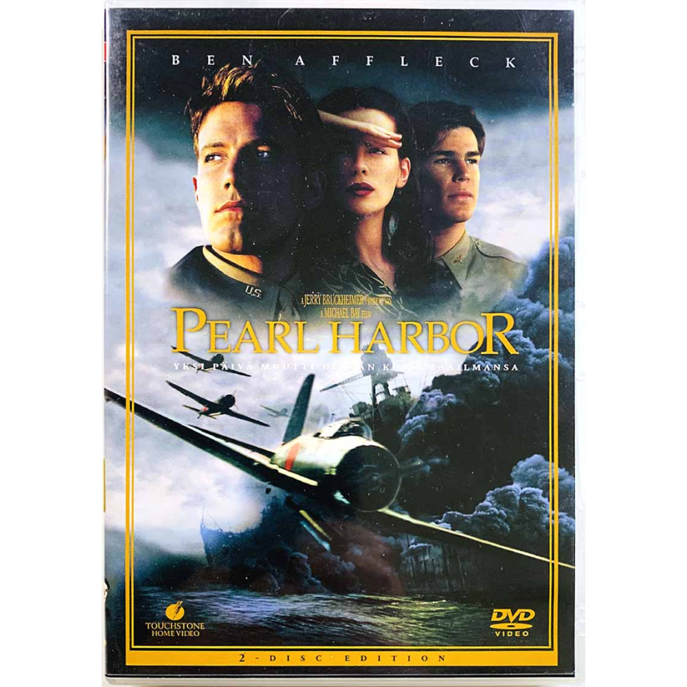 DVD - Elokuva Käytetty DVD Pearl Harbor 2DVD  kansi EX levy EX Käytetty DVD