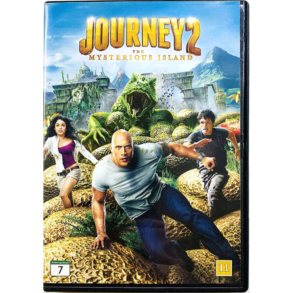 DVD - Elokuva Käytetty DVD Journey 3 the Mystery Island  kansi EX levy EX Käytetty DVD