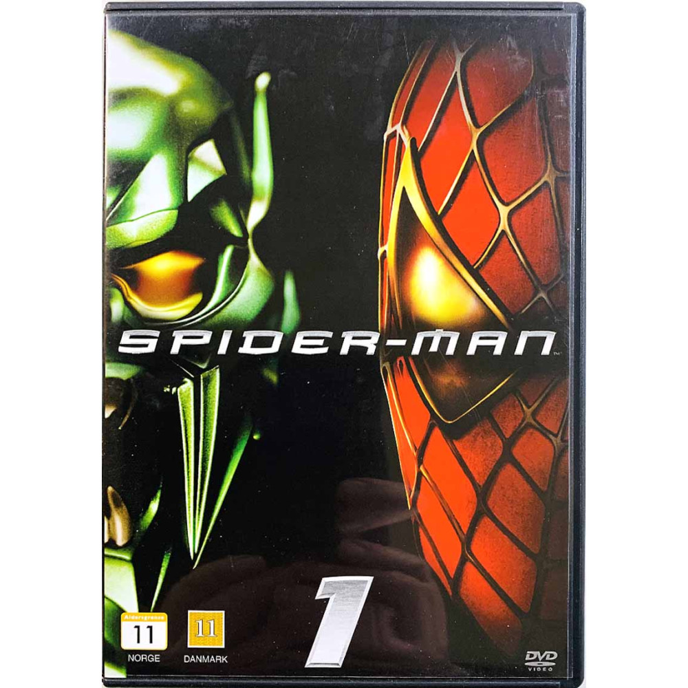 DVD - Elokuva 2012  Spider-Man 1 DVD Begagnat