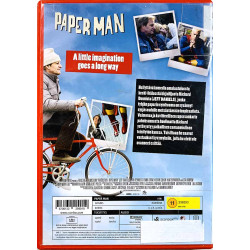 DVD - Elokuva Käytetty DVD Paper Man  kansi EX levy VG+ Käytetty DVD