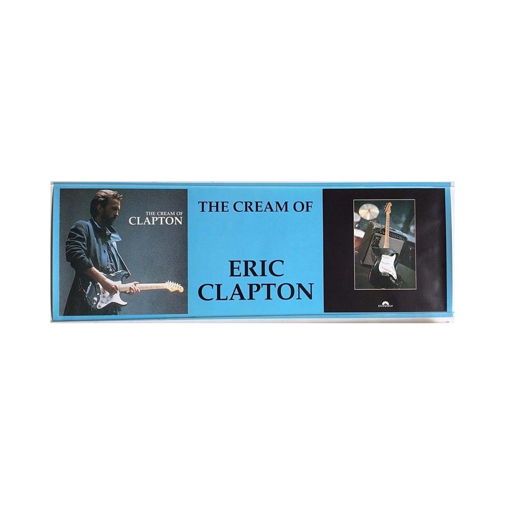 Clapton Eric: The Cream Of: Promojuliste 67cm x 23cm - Begagnat Poster