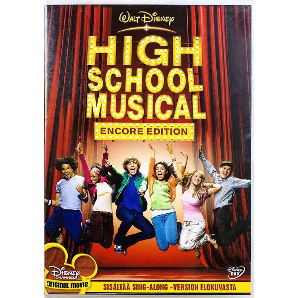DVD - Elokuva Käytetty DVD High School Musical encore edition  kansi EX levy VG Käytetty DVD