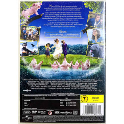 DVD - Elokuva Käytetty DVD Nanny McPhee ja suuri pamaus  kansi EX levy VG- Käytetty DVD