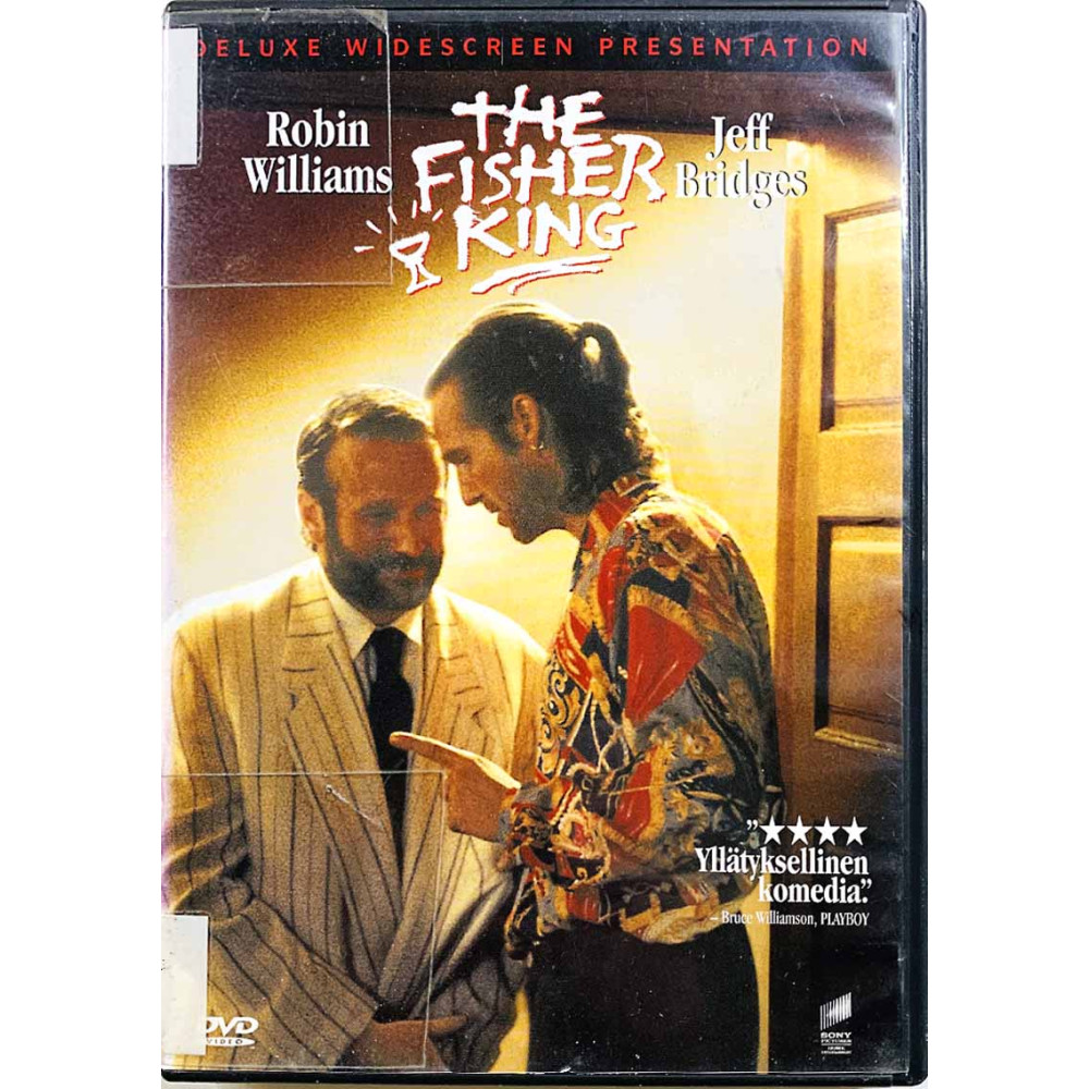 DVD - Elokuva Käytetty DVD The Fisher King  kansi EX levy VG+ Käytetty DVD