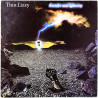 Thin Lizzy vinyl LP Thunder and lightning  kansi VG levy G+ Käytetty LP