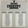 Glen Campbell, Buck Owens, Johnny Cash vinyl LP 20 Golden Country Songs  kansi EX- levy VG+ Käytetty LP