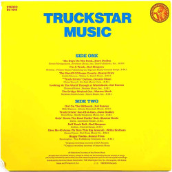 Red Simpson, Dave Dudley, Del Reeves vinyl LP Truckstar Music  kansi EX- levy EX- Käytetty LP