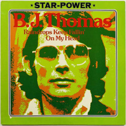 B.J. Thomas 1976 INT 128.602 Raindrops Keep Fallin' On My Head Begagnat LP