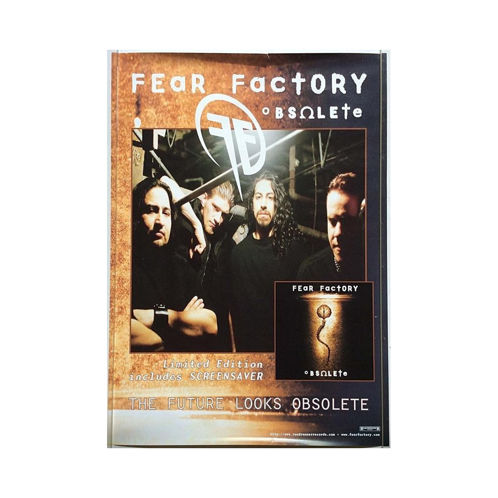 Fear Factory_ Obsolete: Promojuliste 41cm x 59cm - Begagnat Poster