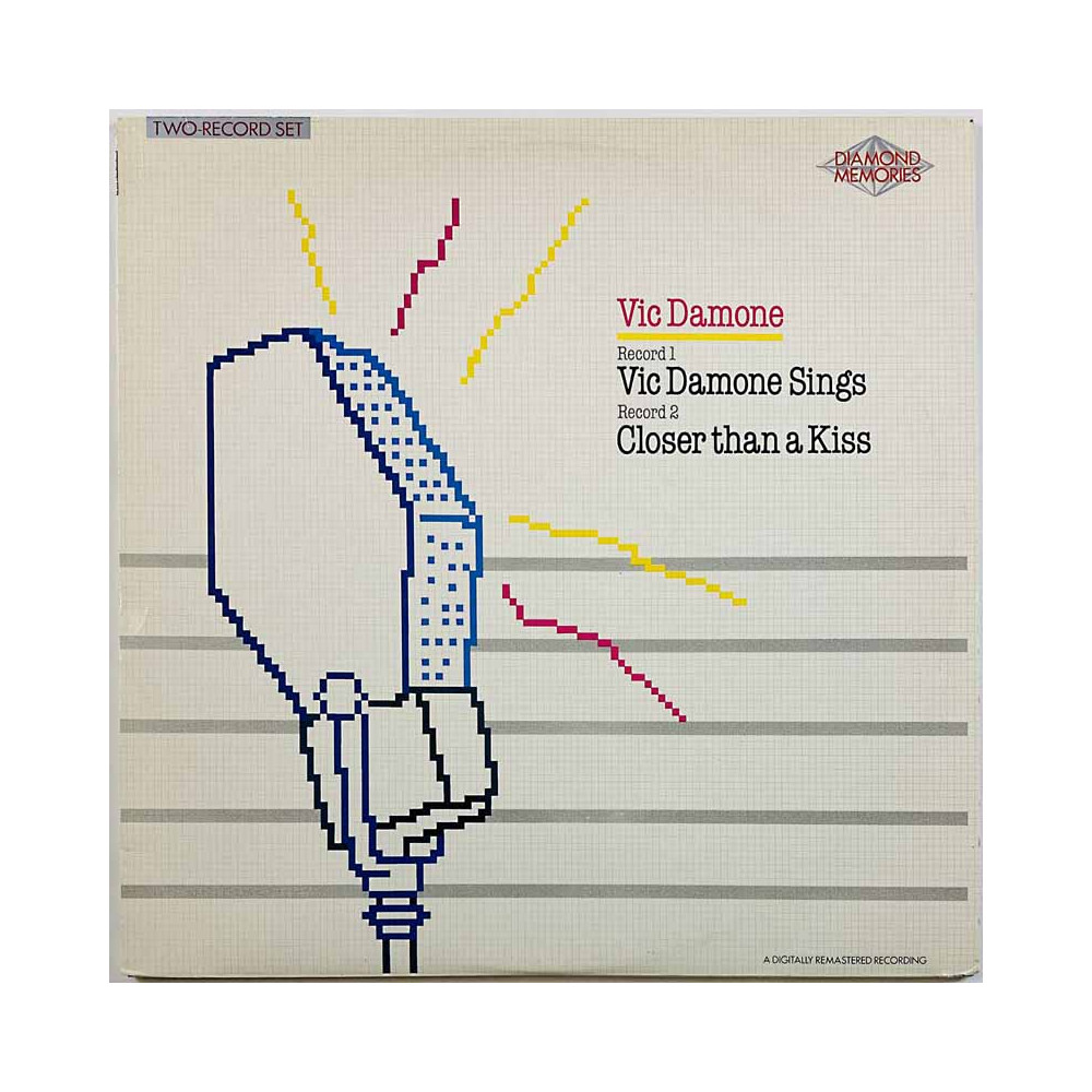 Damone Vic vinyl LP Vic Damone Sings / Closer than a kiss 2LP  kansi VG+ levy EX- Käytetty LP