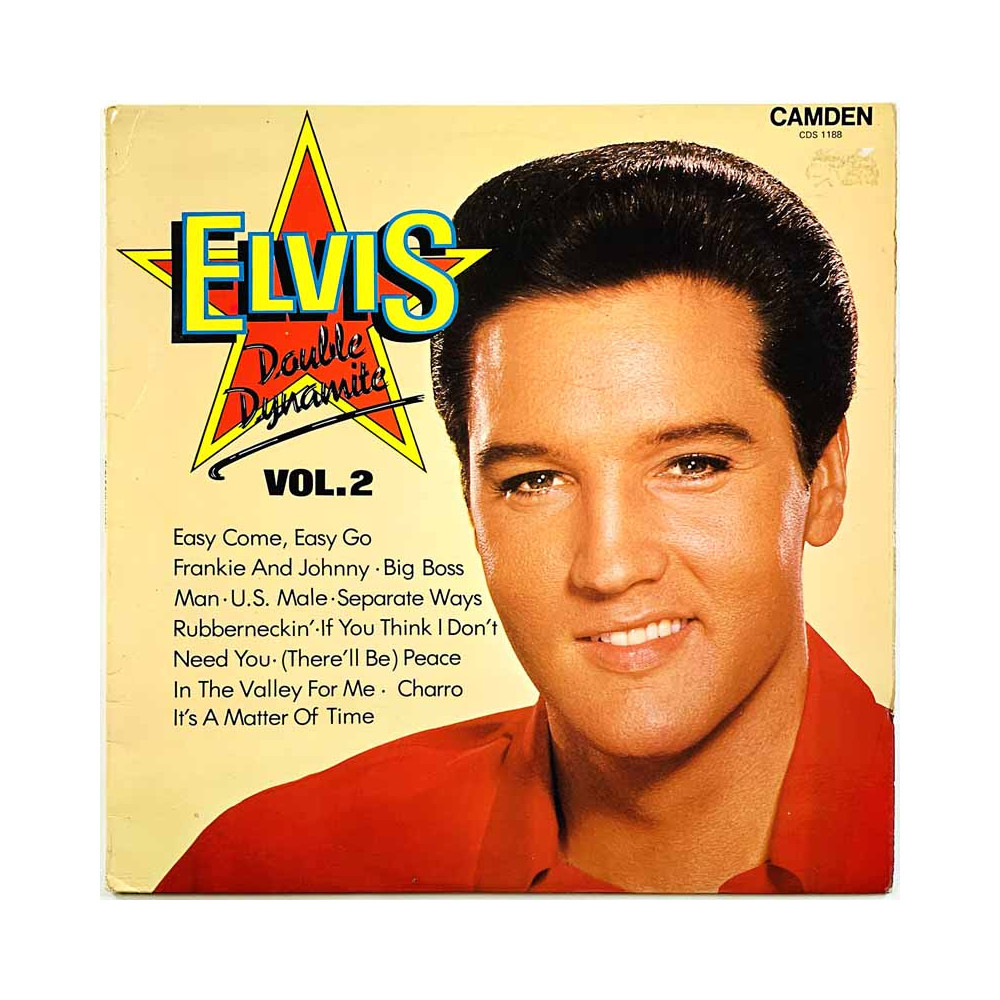 Elvis 1980 CDS 1188 Double Dynamite Vol. 2 Begagnat LP