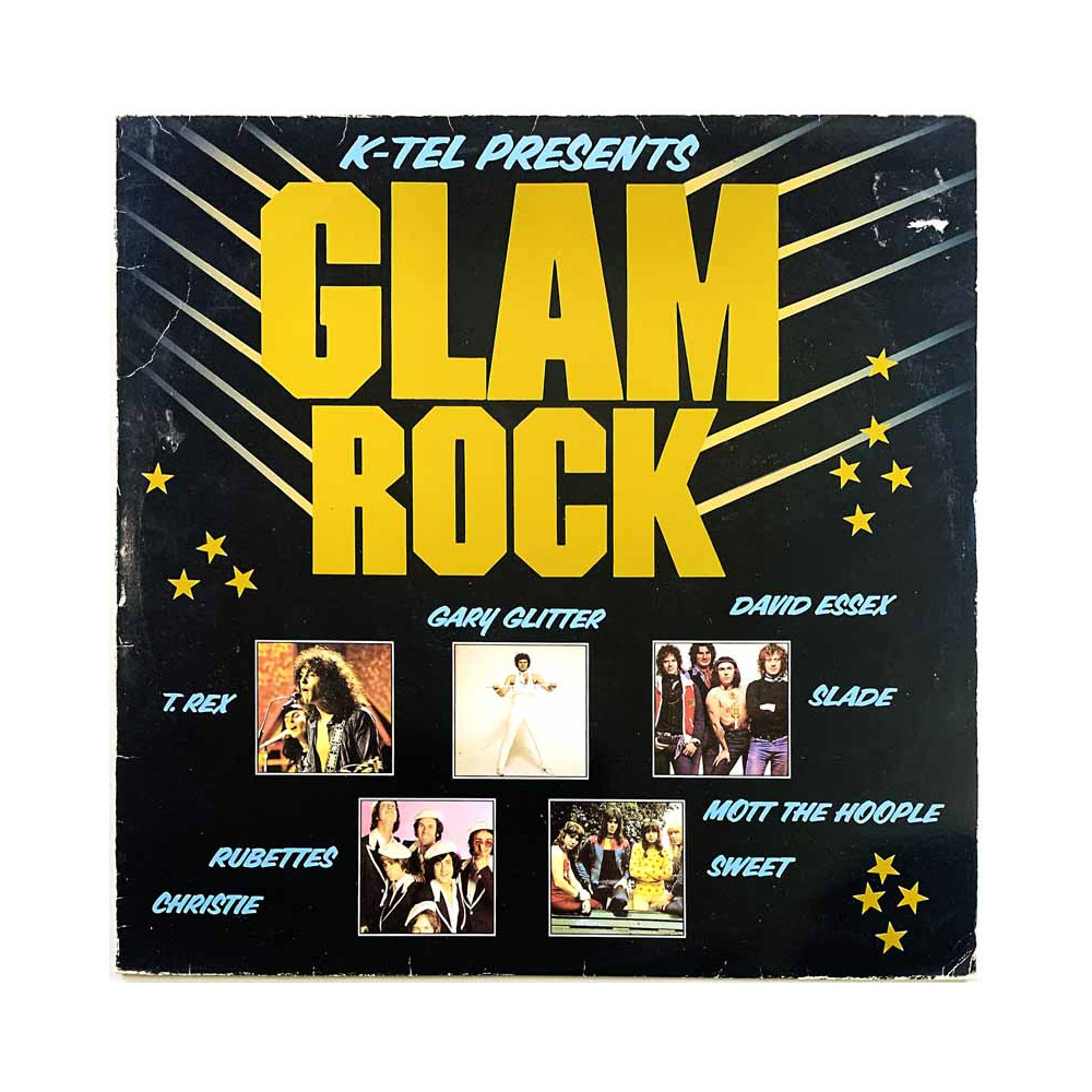 Sweet, Slade, Glitter, T. Rex, Argent vinyl LP Glam Rock  kansi VG levy EX- Käytetty LP