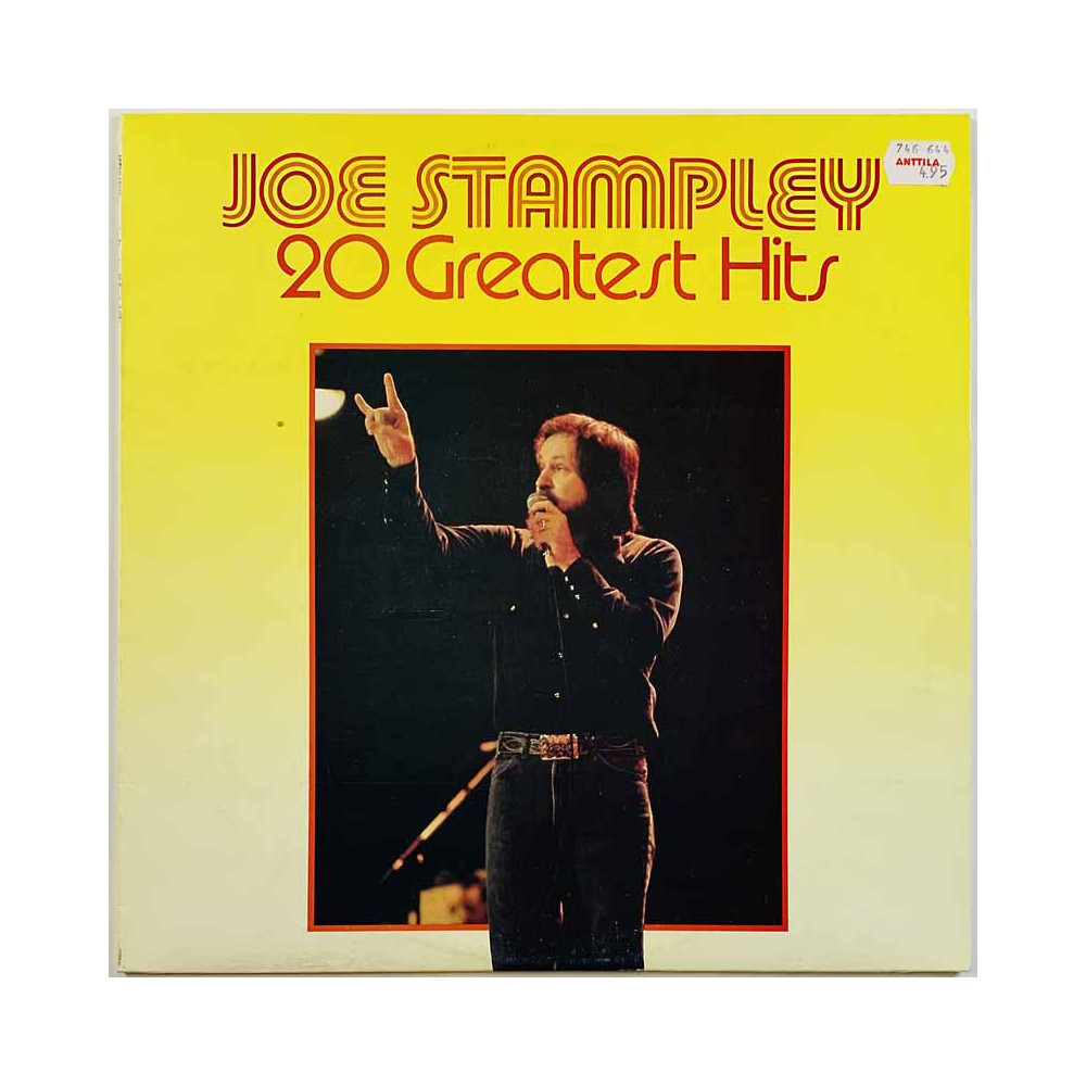 Stampley Joe: 20 Greatest Hits  kansi EX- levy EX bonus LP:nä veloituksetta