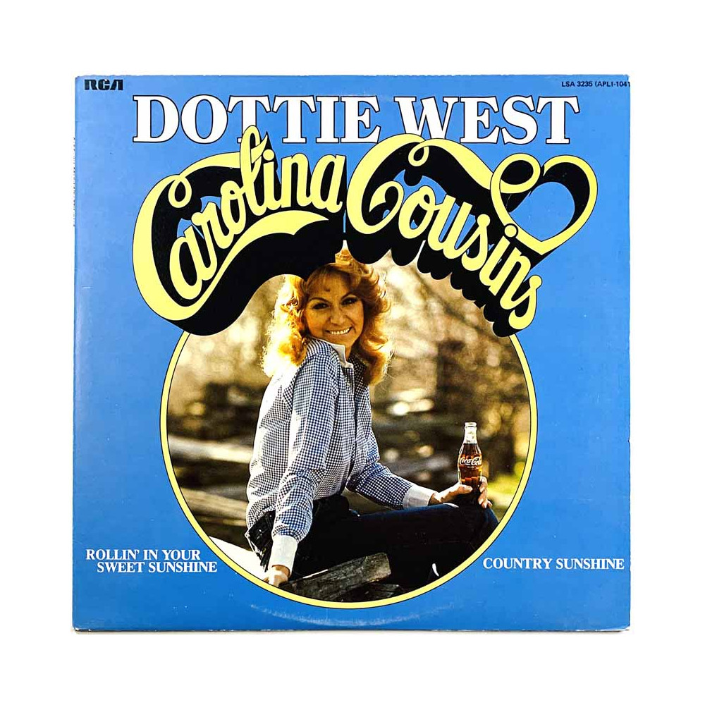 West Dottie vinyl LP Carolina Cousins  kansi VG+ levy EX- Käytetty LP