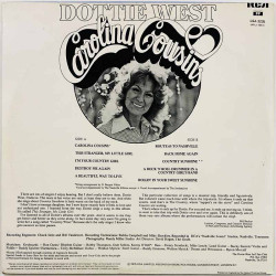 West Dottie vinyl LP Carolina Cousins  kansi VG+ levy EX- Käytetty LP