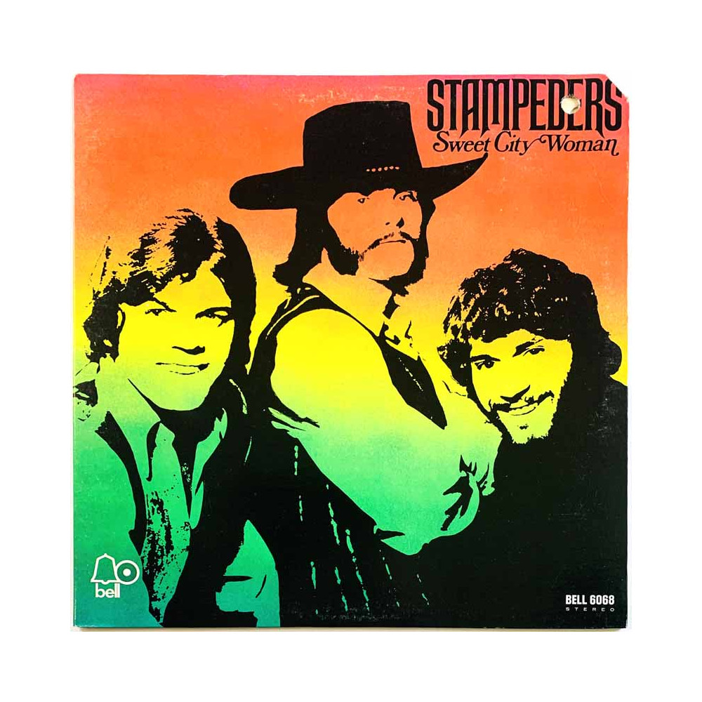 Stampeders vinyl LP Sweet City Woman  kansi EX- levy EX Käytetty LP
