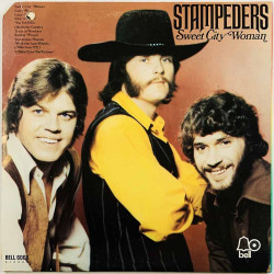 Stampeders vinyl LP Sweet City Woman  kansi EX- levy EX Käytetty LP