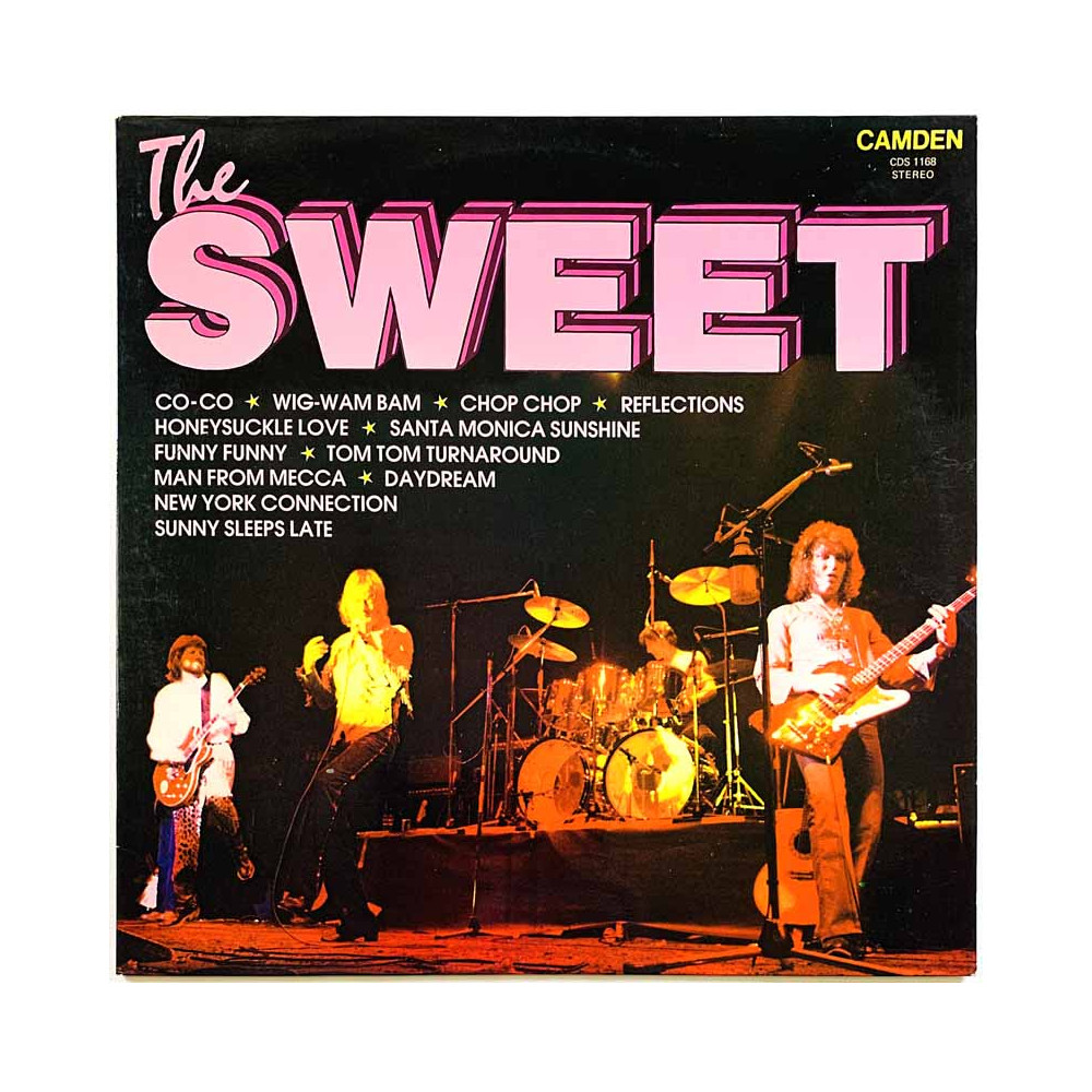 Sweet vinyl LP The Sweet  kansi EX levy EX Käytetty LP